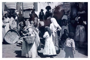 1905 mercado de Santo agostiño