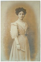María Barbeito en 1907